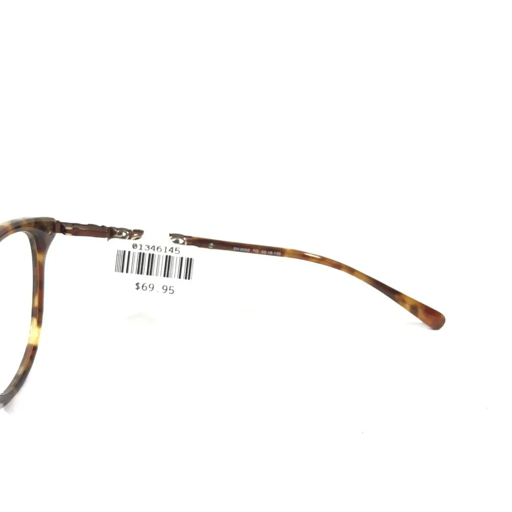 South Hampton SH 9002 TO Eyeglasses Frames Tortoise Round Full Rim 52-16-135